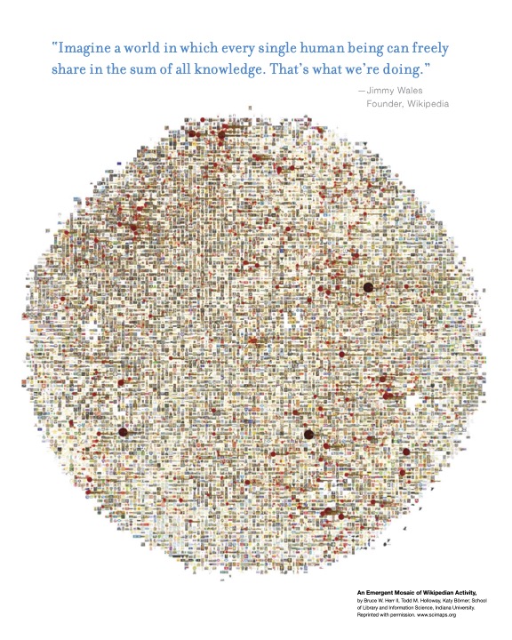 Cover Wikimedia Foundation 2007/8 Annual Report