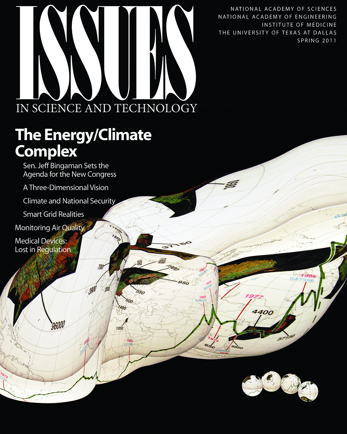 Cover of Issues, The Energy/Climate Complex
