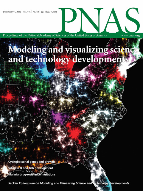 Cover of PNAS